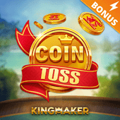 Coin Toss golden coin flip icon