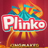 Plinko peg board drop ball icon
